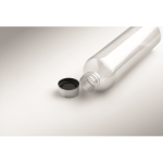 Gourde en RPET anti-fuite avec fermeture sécurisée et capacité de 1 L couleur transparent cinquième vue photographique