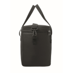 Sac isotherme 600D RPET avec doublure isolante PEVA 18 L couleur noir