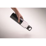 Gourde 2 en 1 en acier inoxydable avec gobelet double paroi 610 ml couleur noir septième vue photographique