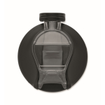 Bouteille en RPET anti-goutte avec paille et couvercle rabattable 700 ml couleur transparent dixième vue