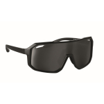 Lunettes de soleil sport avec verres miroirs UV400 couleur noir