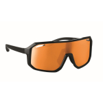Lunettes de soleil sport avec verres miroirs UV400 couleur orange
