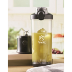 Blender portable et rechargeable avec couvercle à embout 600 ml couleur noir vue d'ambiance principale