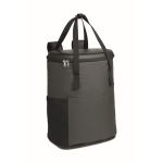 Sac à dos isotherme RPET 600D déperlant 20 L couleur gris foncé