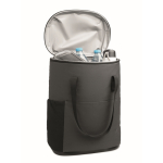 Sac à dos isotherme RPET 600D déperlant 20 L couleur gris foncé troisième vue