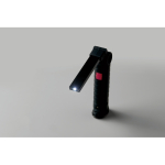 Lampe de travail en aluminium rechargeable 1200 mAh rotative à 270° couleur noir septième vue photographique