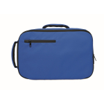 Sac à dos cabine en polyester RPET avec sangle pour trolley 15'' couleur bleu roi quatrième vue