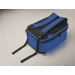 Sac à dos cabine en polyester RPET avec sangle pour trolley 15'' couleur bleu roi cinquième vue photographique
