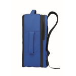 Sac à dos cabine en polyester RPET avec sangle pour trolley 15'' couleur bleu roi