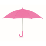 Parapluie enfant en polyester 190T avec ouverture automatique Ø46 couleur fuchsia