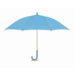 Parapluie enfant en polyester 190T avec ouverture automatique Ø46 couleur bleu ciel