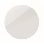 Aimant rond laminé en PVC pour marquage couleur couleur blanc