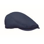 Casquette style béret en coton avec boucle métallique 235 g/m² couleur bleu