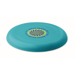 Frisbee en plastique océanique de 21 cm pour marquage couleur turquoise troisième vue principale