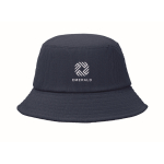 Bob en velours côtelé 100 % polyester pour broderie 220 g/m² couleur bleu vue principale