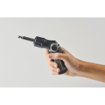 Tournevis à manche pliable avec 12 embouts différents couleur gris quatrième vue