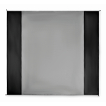 Tapis de plage léger en polyester 200x210cm couleur noir dixième vue