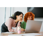 Gobelet en acier inoxydable anti-fuite avec couvercle 350 ml couleur rose vue d'ambiance principale