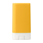 Stick protection solaire en plastique SPF 30 résistant à l’eau 30 ml couleur jaune première vue