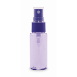 Vaporisateur corporel avec pompe et capuchon 30 ml couleur violet transparent