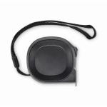 Mètre ruban en plastique recyclé avec ruban en acier 5M couleur noir deuxième vue