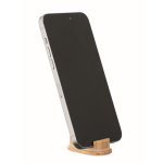 Jeu de câbles dans un étui avec couvercle servant de support télephone couleur beige septième vue