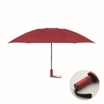 Parapluie pliable automatique en pongée RPET 190T Ø107 couleur bordeaux