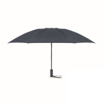 Parapluie pliable automatique en pongée RPET 190T Ø107 couleur bleu