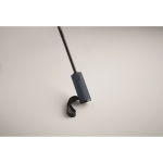 Parapluie pliable automatique en pongée RPET 190T Ø107 couleur bleu sixième vue photographique