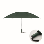 Parapluie pliable automatique en pongée RPET 190T Ø107 couleur vert
