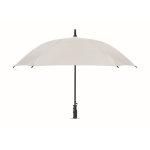 Parapluie carré 23 pouces en pongé 190T automatique Ø104 couleur blanc
