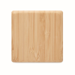 Minuteur en bambou avec compte à rebours numérique couleur bois troisième vue