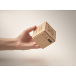 Minuteur en bambou avec compte à rebours numérique couleur bois vue photographique