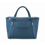 Sac isotherme de pique-nique en RPET pour 2 avec set complet couleur bleu septième vue