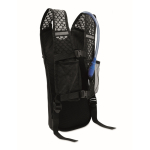 Sac à dos sportif en PU et nylon avec poche à eau 1,5 L couleur noir