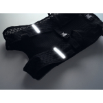 Sac à dos sportif en PU et nylon avec poche à eau 1,5 L couleur noir septième vue photographique