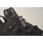 Sac à dos sportif en PU et nylon avec poche à eau 1,5 L couleur noir vue thématique photographique