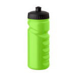 Gourde de sport anti-fuite en plastique avec bonne prise en main 500ml couleur vert fluorescent