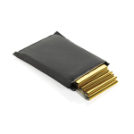 Couverture de survie imperméable réutilisable avec housse RPET couleur noir