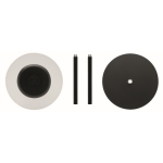 Lampe de table LED rechargeable avec 6 heures d’autonomie couleur noir