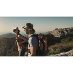 Bob en polyester avec fonction déperlante 64 g/m² couleur vert militaire deuxième vue d'ambiance