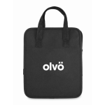 Organisateur de voiture pliable en polyester RPET 600D couleur noir vue principale