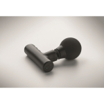 Pistolet de massage avec 2 vitesses et batterie 1200mAh dans une housse couleur noir vue photographique