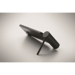 Batterie externe et support avec USB-C à charge rapide 5000 mAh couleur noir quatrième vue photographique