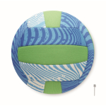 Ballon de plage en néoprène avec aiguille, Ø16 cm couleur multicolore deuxième vue