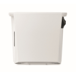 Adaptateur de voyage compact 30 W avec USB-A et USB-C couleur blanc