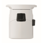 Adaptateur universel avec connecteurs USB-A et USB-C 20W couleur blanc