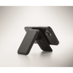 Porte-cartes magnétique en simili cuir PU pour 3 cartes couleur noir sixième vue photographique