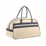 Sac de sport vintage classique en cuir synthétique 21,5L couleur beige