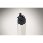 Bouteille en RPET avec paille 2 en 1 et anse anti-fuite 700 ml couleur bleu marine sixième vue photographique